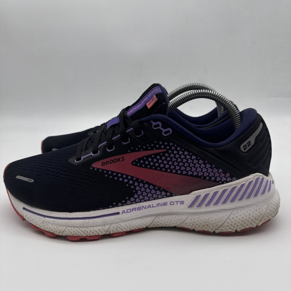 Brooks Adrenaline GTS 22 Women's Size 10 B Blue Athletic Running Shoes Sneaker